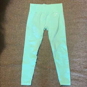 Gymshark High Waisted Vital Seamless Green L